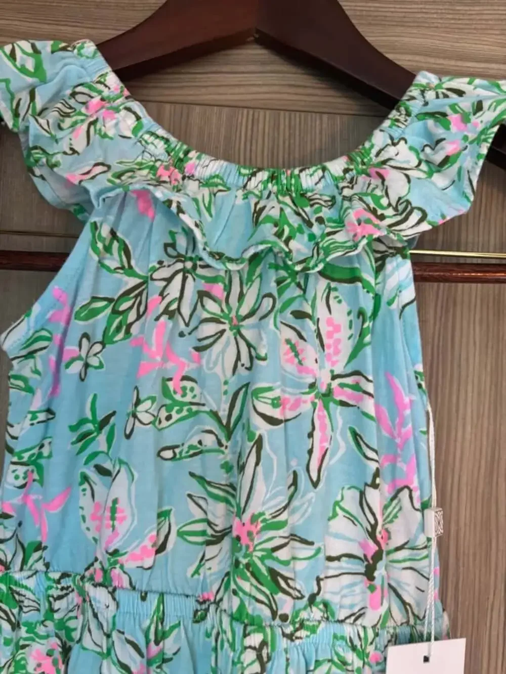 Lilly Pulitzer Girls Zetta Midi Dress Multi Lil Sun Of A Bun Size XS 2/3 NWT $88